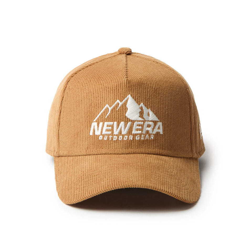 9FORTY A - Frame Corduroy コーデュロイ マウンテンロゴ ウィート | アウトドア - 14668959 - OSFM | NEW ERA ニューエラ公式オンラインストア