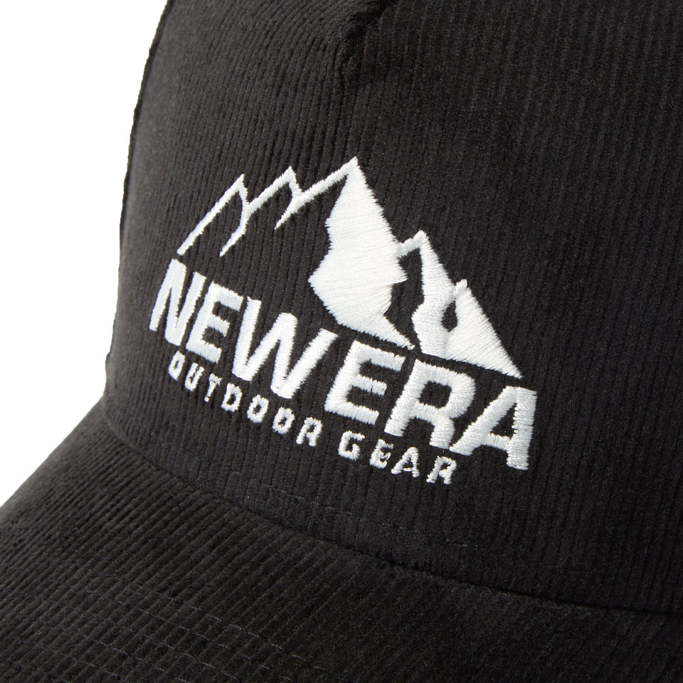 9FORTY A - Frame Corduroy コーデュロイ マウンテンロゴ ブラック | アウトドア - 14668960 - OSFM | NEW ERA ニューエラ公式オンラインストア