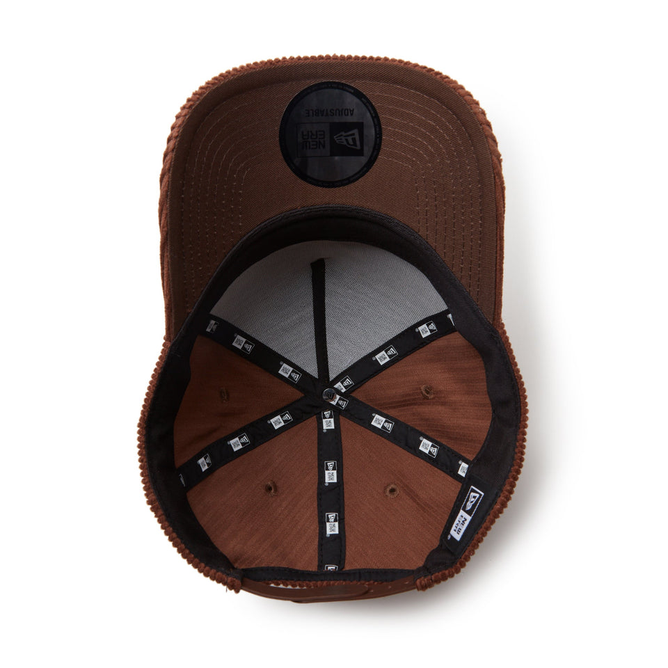 9FORTY A - Frame Corduroy コーデュロイ Classic Logo ブラウン - 14307514 - OSFM | NEW ERA ニューエラ公式オンラインストア