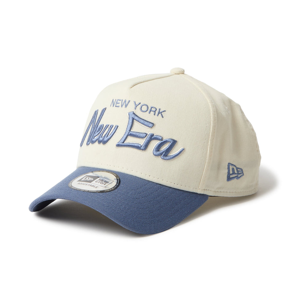9FORTY A-Frame Corduroy NEW ERA New York クローム スレートバイザー