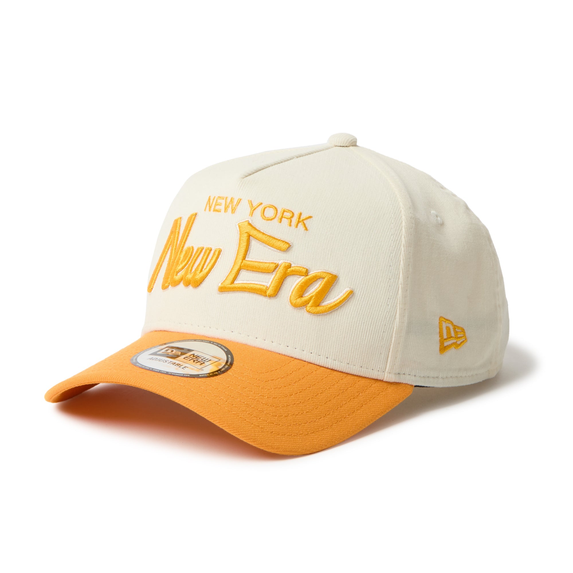 9FORTY A-Frame Corduroy NEW ERA New York クローム Rゴールド