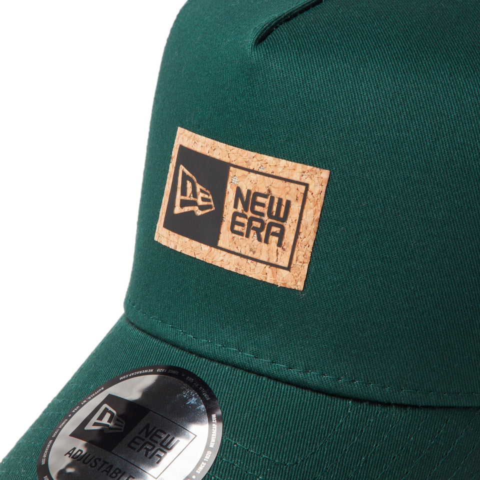 9FORTY A-Frame トラッカー Cork Patch ボックスロゴ ダーク 9FORTY A-Frame トラッカー Cork Patch ボックスロゴ ダーク
