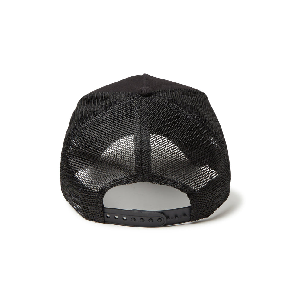 9FORTY A - Frame トラッカー Damaged Denim ロサンゼルス・ドジャース ブラックデニム - 14388620 - OSFM | NEW ERA ニューエラ公式オンラインストア