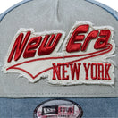 9FORTY A - Frame Damaged Series アシッドウォッシュ グレー/ネイビー - 14527580 - OSFM | NEW ERA ニューエラ公式オンラインストア