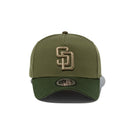 9FORTY A - Frame Deep Forest サンディエゴ・パドレス オリーブ グリーンバイザー - 14746769 - OSFM | NEW ERA ニューエラ公式オンラインストア