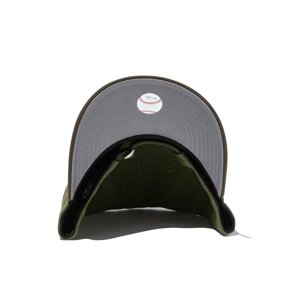 9FORTY A - Frame Deep Forest ニューヨーク・ヤンキース オリーブ モス バイザー - 14746770 - OSFM | NEW ERA ニューエラ公式オンラインストア