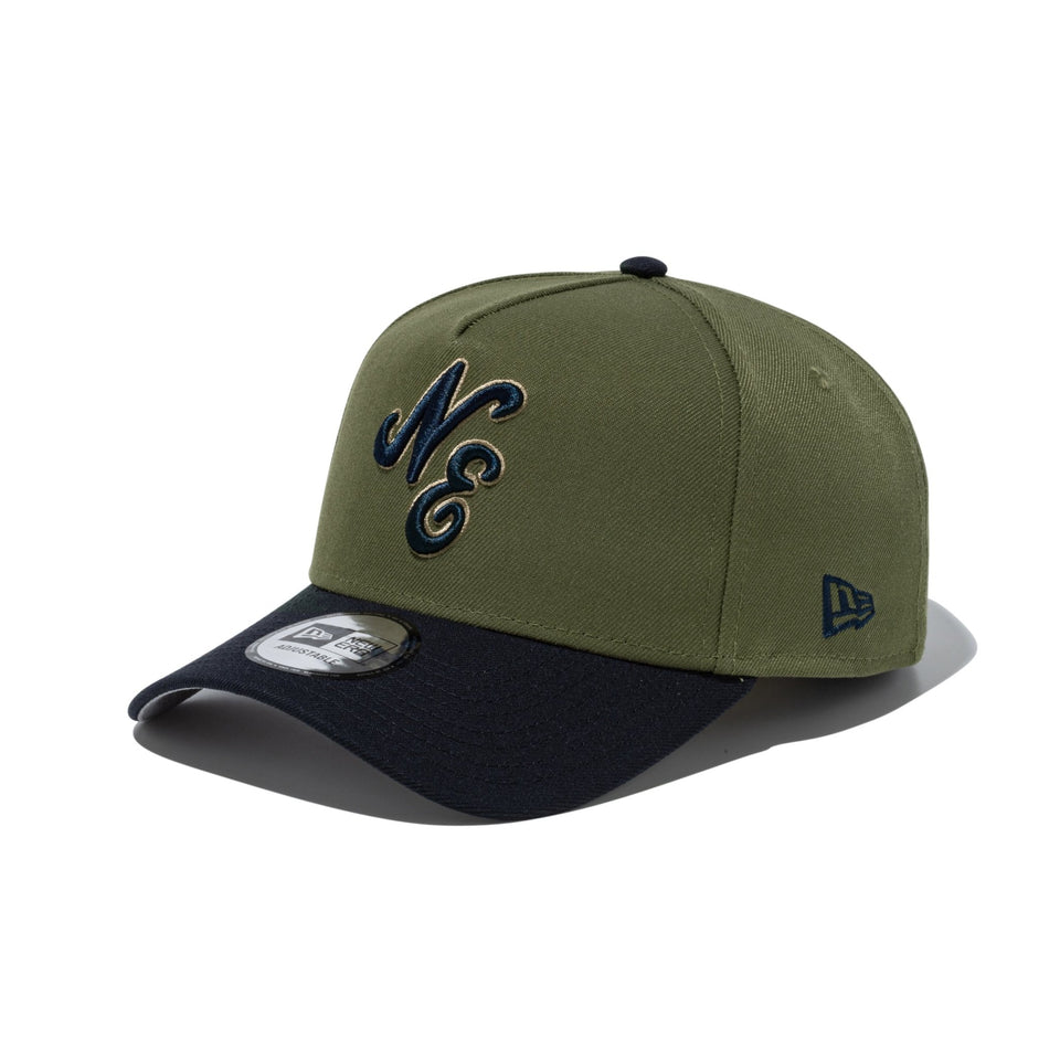 9FORTY A - Frame Deep Forest クラシックロゴ オリーブ ネイビーバイザー - 14746773 - OSFM | NEW ERA ニューエラ公式オンラインストア