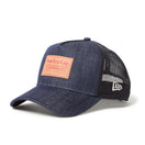 9FORTY A - Frame トラッカー Denim ウーブンパッチ インディゴデニム - 14667855 - OSFM | NEW ERA ニューエラ公式オンラインストア