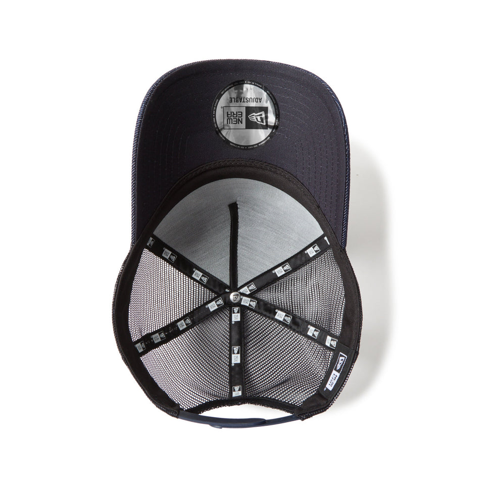 9FORTY A - Frame トラッカー Denim ウーブンパッチ インディゴデニム - 14667855 - OSFM | NEW ERA ニューエラ公式オンラインストア