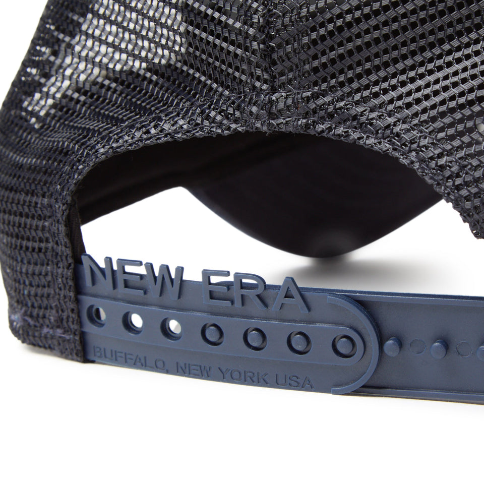 9FORTY A - Frame トラッカー Denim ウーブンパッチ インディゴデニム - 14667855 - OSFM | NEW ERA ニューエラ公式オンラインストア