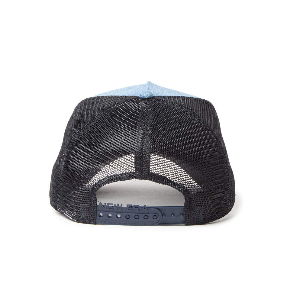9FORTY A - Frame トラッカー Denim ウーブンパッチ ウォッシュドデニム - 14667857 - OSFM | NEW ERA ニューエラ公式オンラインストア