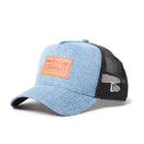 9FORTY A - Frame トラッカー Denim ウーブンパッチ ウォッシュドデニム - 14667857 - OSFM | NEW ERA ニューエラ公式オンラインストア