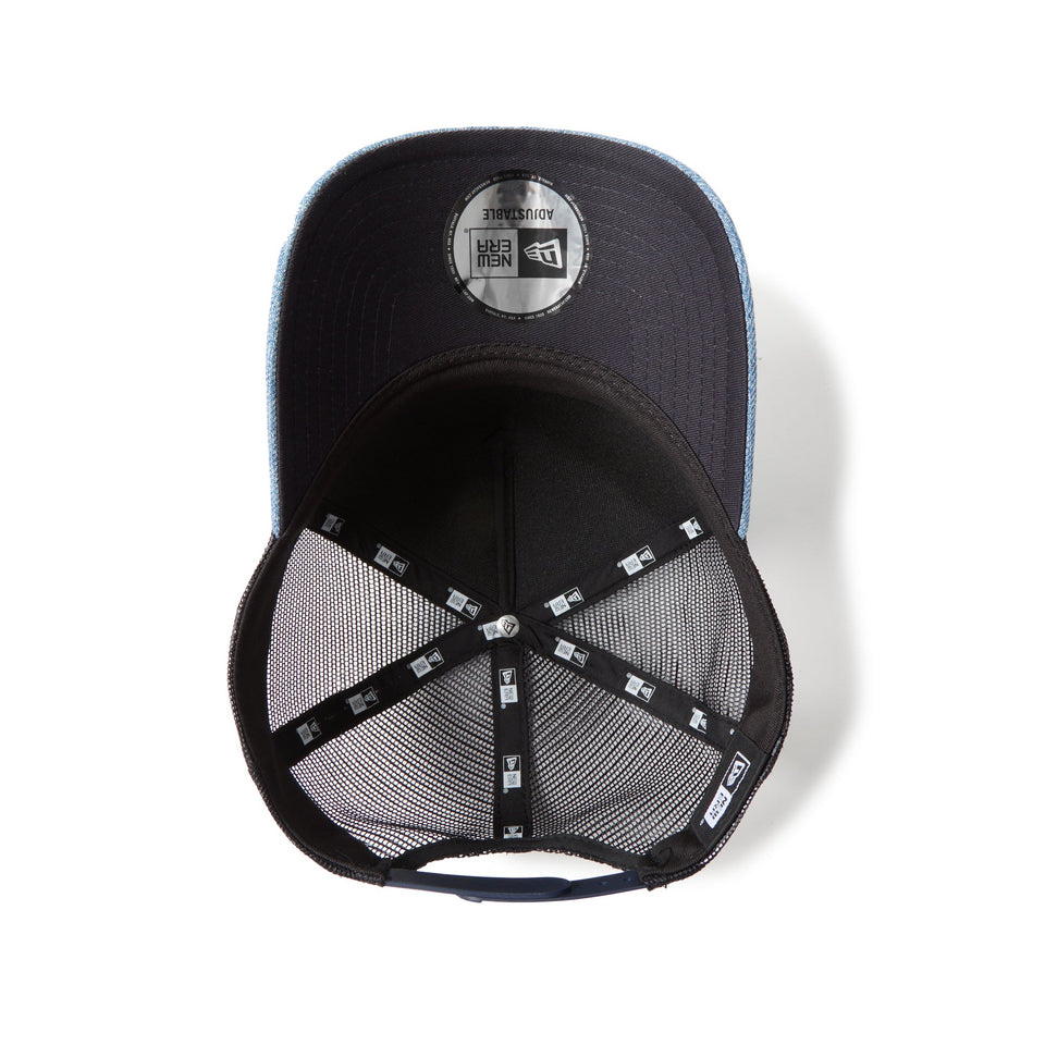 9FORTY A - Frame トラッカー Denim ウーブンパッチ ウォッシュドデニム - 14667857 - OSFM | NEW ERA ニューエラ公式オンラインストア