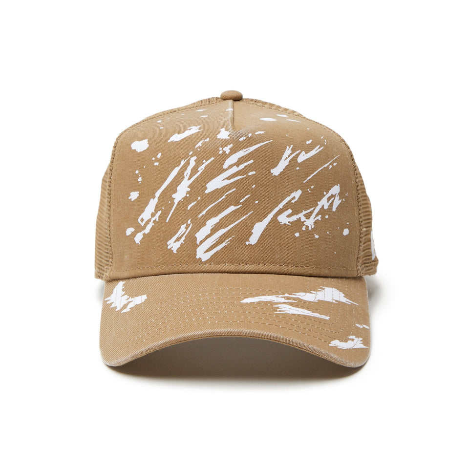 9FORTY A - Frame トラッカー Dripping カーキ - 14307478 - OSFM | NEW ERA ニューエラ公式オンラインストア