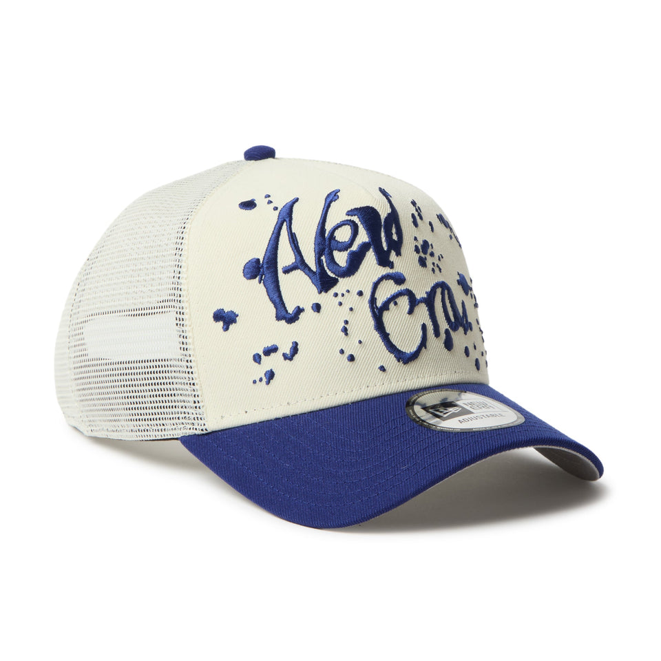 9FORTY A - Frame トラッカー Dripping NEW ERA クローム ダークロイヤルバイザー - 14667854 - OSFM | NEW ERA ニューエラ公式オンラインストア