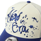 9FORTY A - Frame トラッカー Dripping NEW ERA クローム ダークロイヤルバイザー - 14667854 - OSFM | NEW ERA ニューエラ公式オンラインストア