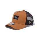 9FORTY A - Frame トラッカー Duck Canvas ダックキャンバス ウーブンパッチ ライトブロンズ - 14109725 - OSFM | NEW ERA ニューエラ公式オンラインストア