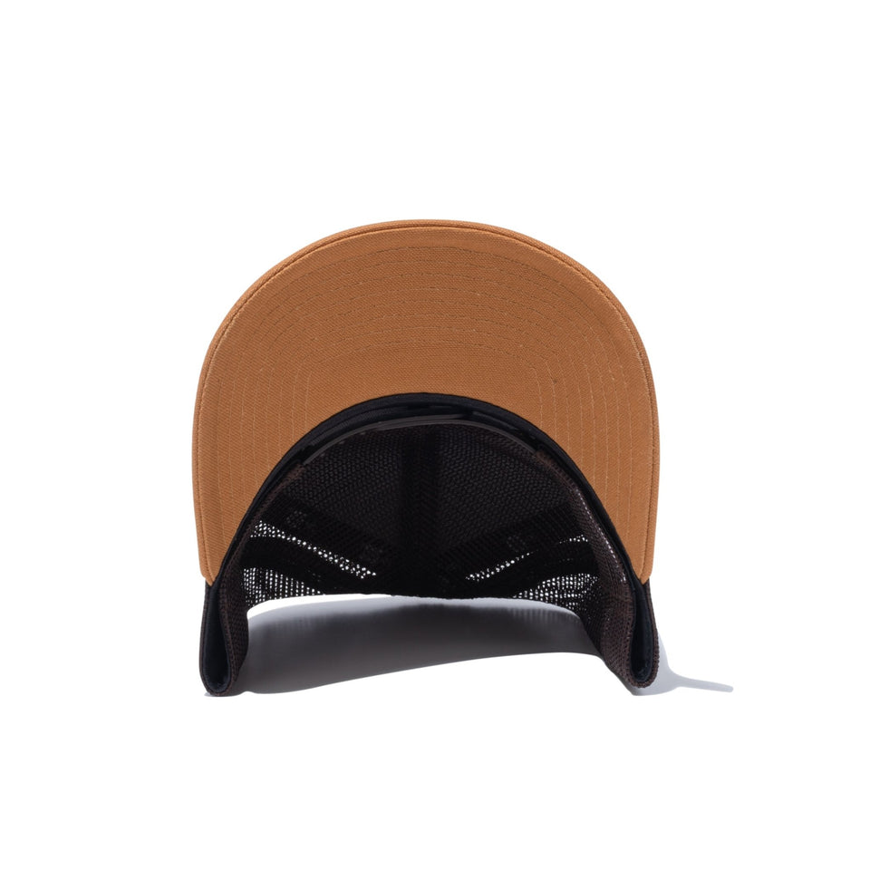 9FORTY A - Frame トラッカー Duck Canvas ダックキャンバス ウーブンパッチ ライトブロンズ - 14109725 - OSFM | NEW ERA ニューエラ公式オンラインストア