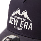 9FORTY A - Frame Duck Canvas マウンテンロゴ ネイビー グラファイトバイザー 【ニューエラアウトドア】 - 14307275 - OSFM | NEW ERA ニューエラ公式オンラインストア