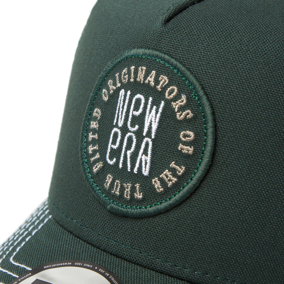 9FORTY A - Frame トラッカー Duck Canvas ダークグリーン - 14388641 - OSFM | NEW ERA ニューエラ公式オンラインストア