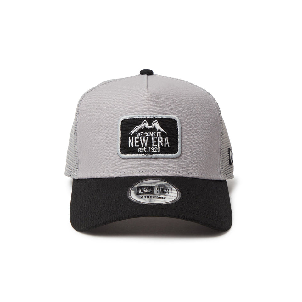 9FORTY A - Frame トラッカー Duck Canvas グレー ブラックバイザー | アウトドア - 14392244 - OSFM | NEW ERA ニューエラ公式オンラインストア