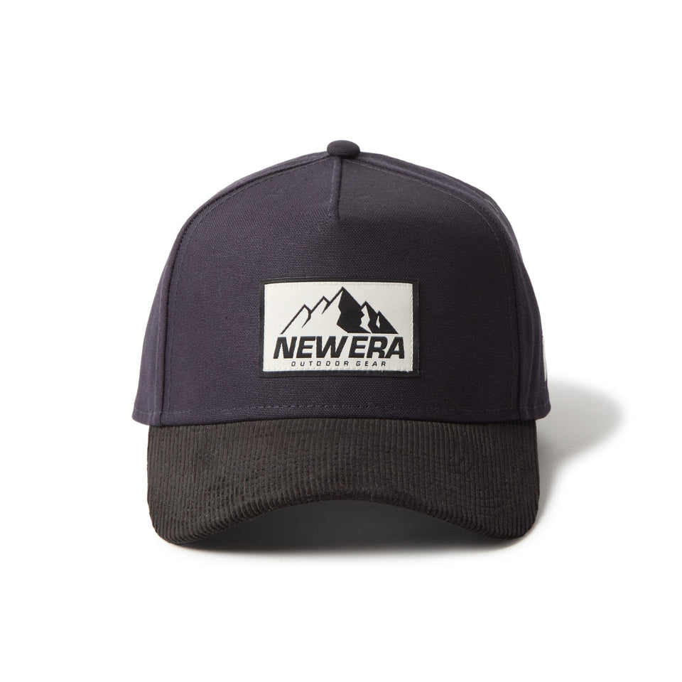 9FORTY A - Frame Duck Canvas ネイビー ブラックコーデュロイバイザー | アウトドア - 14668954 - OSFM | NEW ERA ニューエラ公式オンラインストア