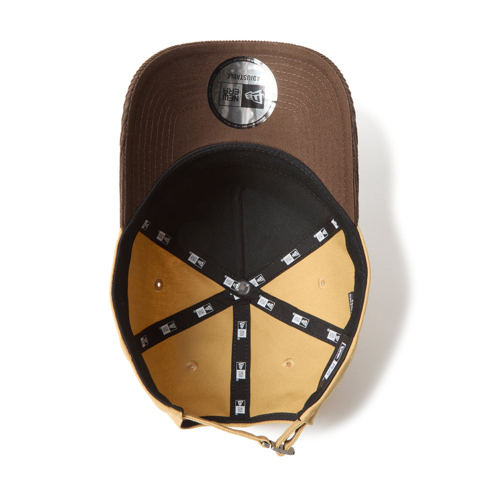 9FORTY A - Frame Duck Canvas ライトブロンズ ウォルナットコーデュロイバイザー | アウトドア - 14668955 - OSFM | NEW ERA ニューエラ公式オンラインストア
