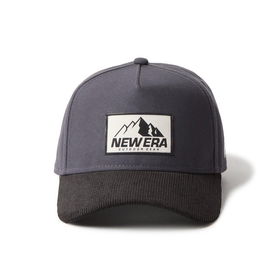 9FORTY A - Frame Duck Canvas グラファイト ブラックコーデュロイバイザー | アウトドア - 14668956 - OSFM | NEW ERA ニューエラ公式オンラインストア