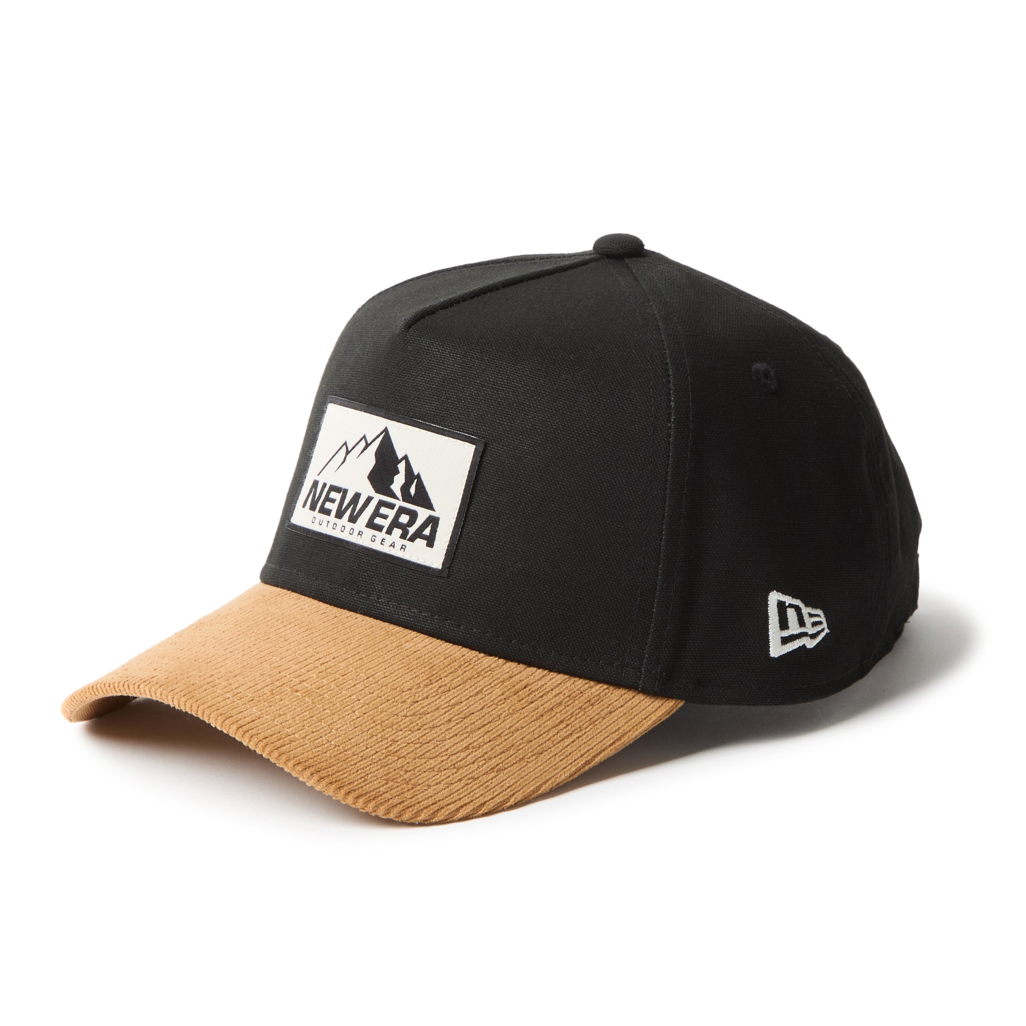 9FORTY A-Frame Duck Canvas ブラック ウィートコーデュロイバイザー