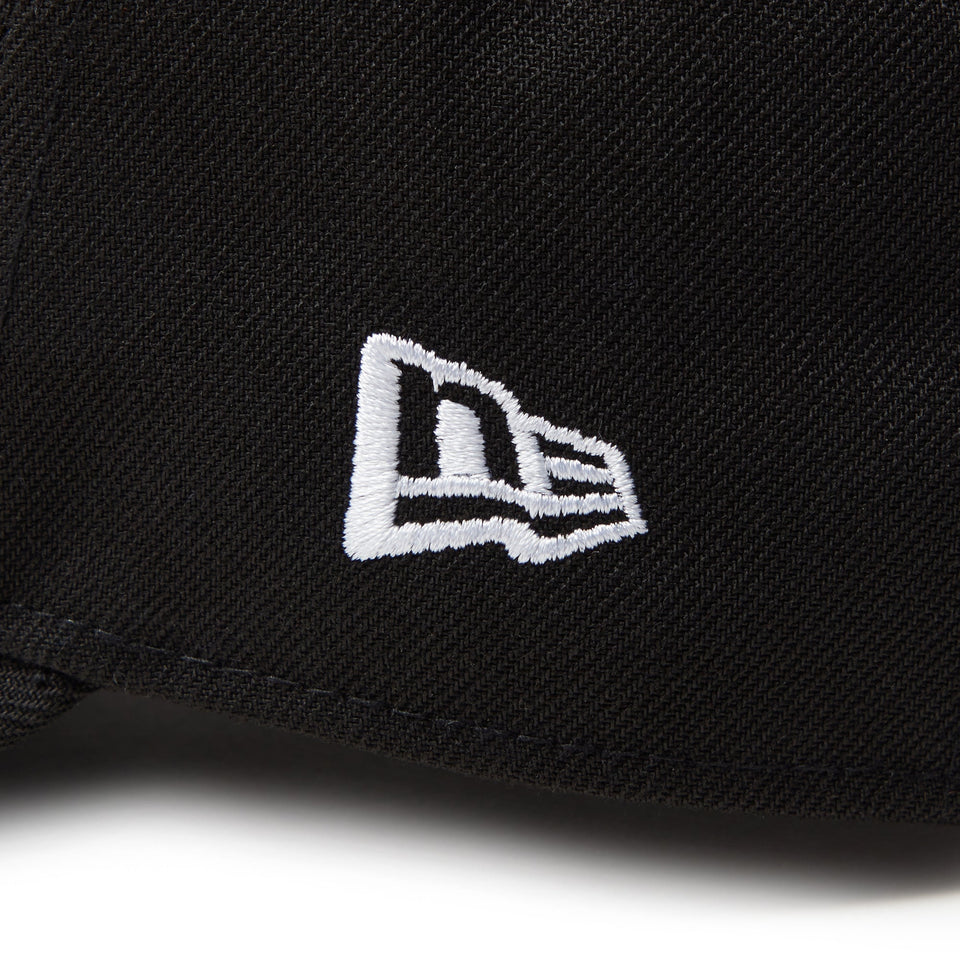 9FORTY A - Frame Essential エッセンシャル チェーンステッチ スクリプトロゴ ブラック - 14307504 - OSFM | NEW ERA ニューエラ公式オンラインストア