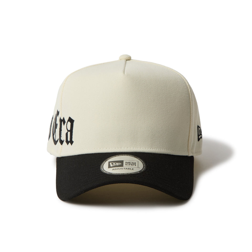 9FORTY A - Frame Essential オールドイングリッシュロゴ クローム ブラックバイザー - 14667890 - OSFM | NEW ERA ニューエラ公式オンラインストア