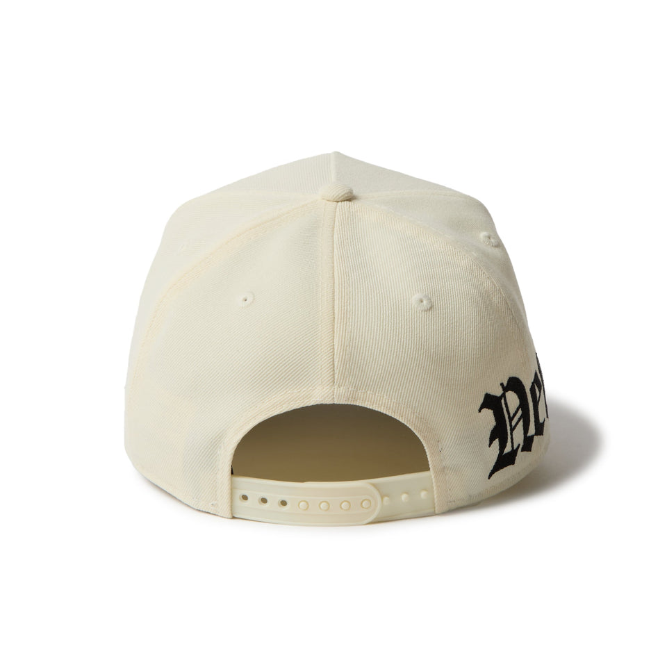 9FORTY A - Frame Essential オールドイングリッシュロゴ クローム ブラックバイザー - 14667890 - OSFM | NEW ERA ニューエラ公式オンラインストア