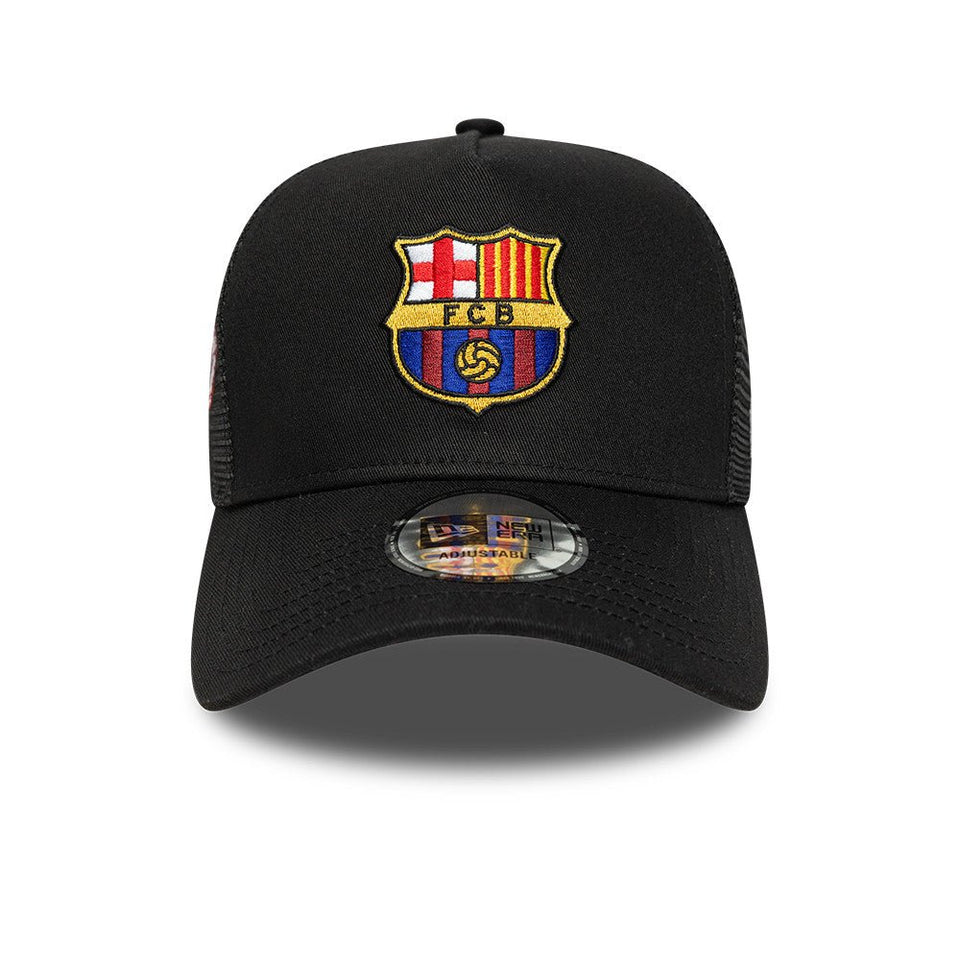 9FORTY A - Frame トラッカー FCバルセロナ パッチ ブラック - 14893925-OSFM | NEW ERA ニューエラ公式オンラインストア