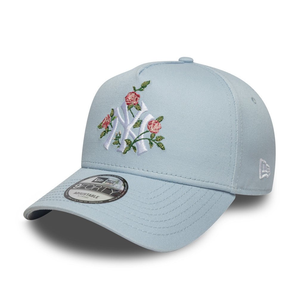 9FORTY A-Frame Floral ニューヨーク・ヤンキース ライトブルー