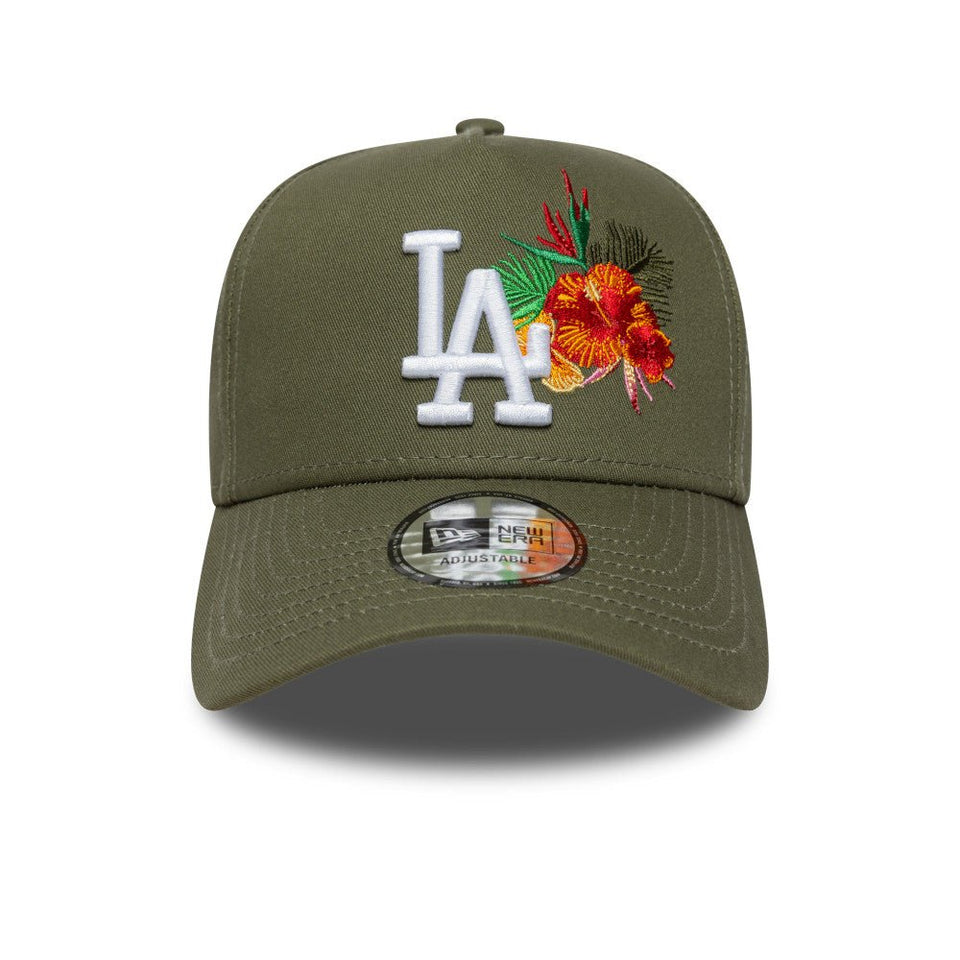 9FORTY A - Frame Flower Icon ロサンゼルス・ドジャース オリーブ - 14724810 - OSFM | NEW ERA ニューエラ公式オンラインストア