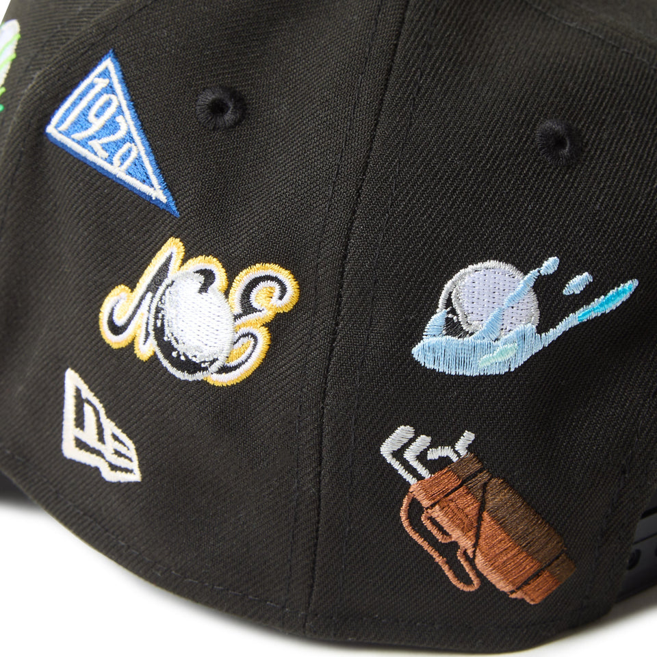 9FORTY A-Frame Golf Allover ブラック | ゴルフ | ニューエラ