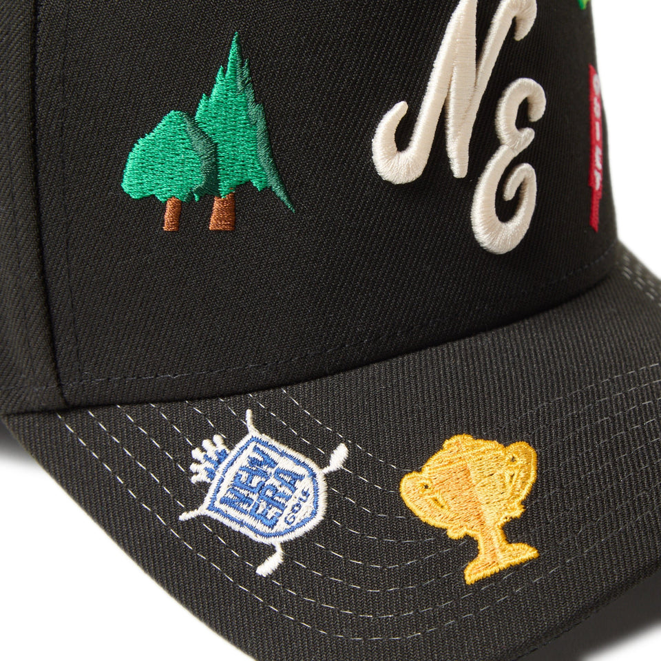 9FORTY A - Frame Golf Allover ブラック | ゴルフ - 14669125 - OSFM | NEW ERA ニューエラ公式オンラインストア