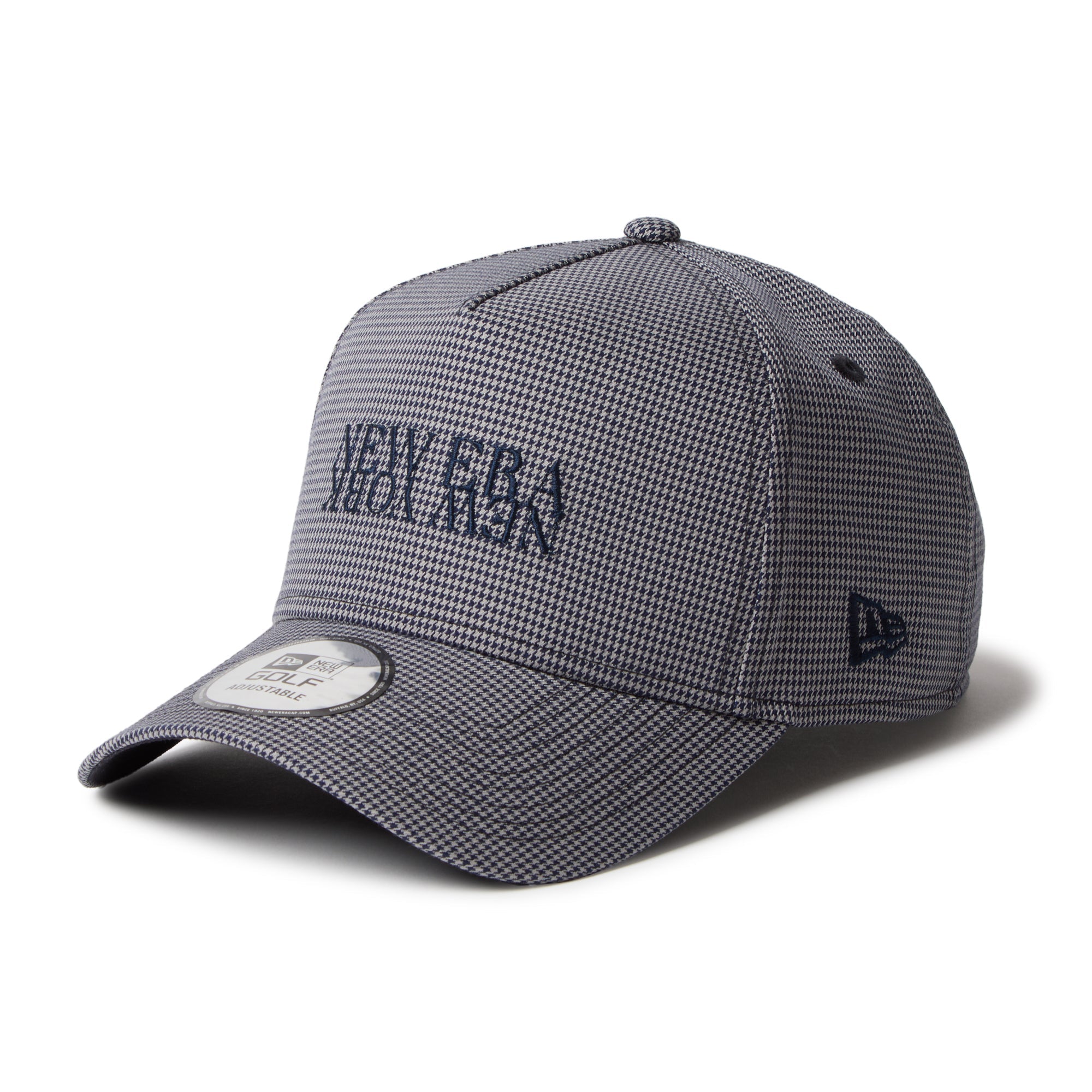 9FORTY A-Frame Houndstooth NEW ERA NEW YORK ネイビー | ゴルフ