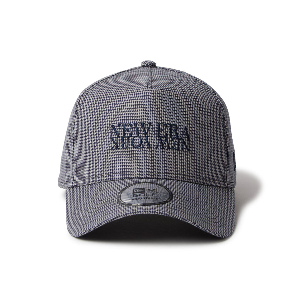 9FORTY A - Frame Houndstooth NEW ERA NEW YORK ネイビー | ゴルフ - 14669121 - OSFM | NEW ERA ニューエラ公式オンラインストア
