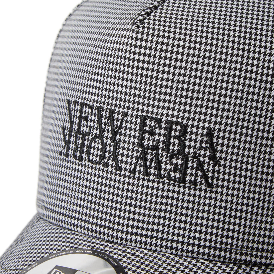 9FORTY A - Frame Houndstooth NEW ERA NEW YORK ブラック | ゴルフ - 14669122 - OSFM | NEW ERA ニューエラ公式オンラインストア