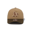 9FORTY A - Frame Iced Latte オークランド・アスレチックス カーキ ウォルナットバイザー - 14109753 - OSFM | NEW ERA ニューエラ公式オンラインストア