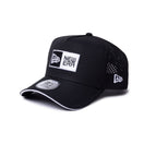 【ゴルフ】9FORTY A - Frame Laser Perforated ボックスロゴ ブラック - 14391396 - OSFM | NEW ERA ニューエラ公式オンラインストア