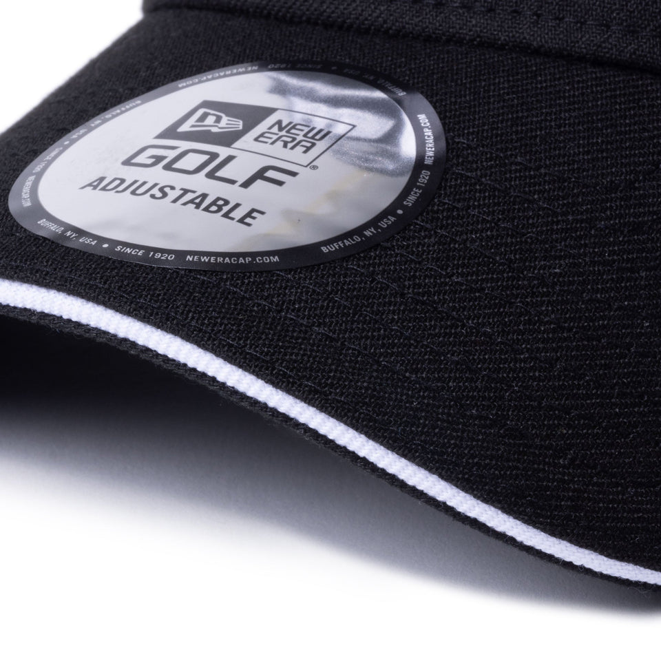 【ゴルフ】9FORTY A - Frame Laser Perforated ボックスロゴ ブラック - 14391396 - OSFM | NEW ERA ニューエラ公式オンラインストア