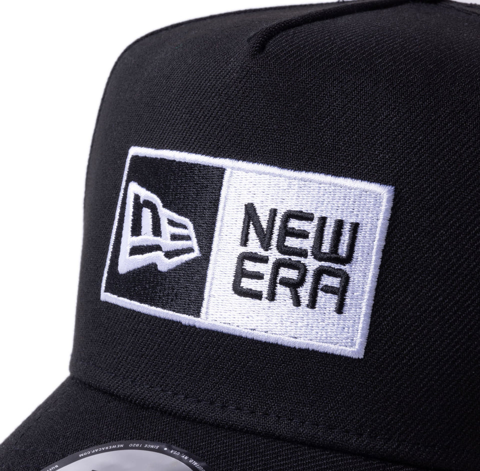 【ゴルフ】9FORTY A - Frame Laser Perforated ボックスロゴ ブラック - 14391396 - OSFM | NEW ERA ニューエラ公式オンラインストア