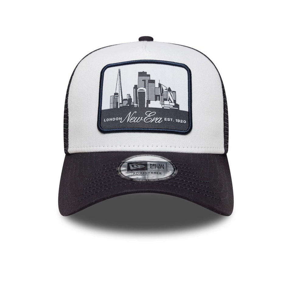 9FORTY A - Frame トラッカー London ホワイト/ネイビー - 14751958 - OSFM | NEW ERA ニューエラ公式オンラインストア