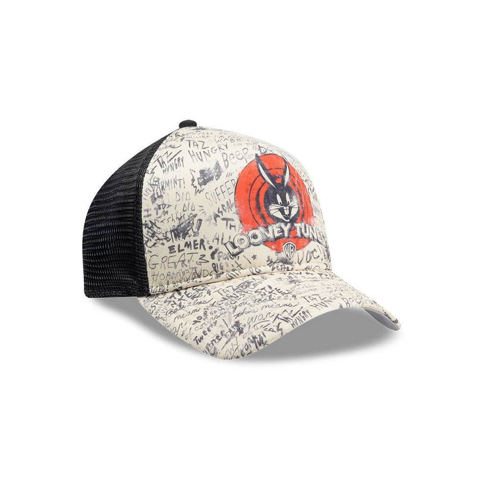 9FORTY A - Frame トラッカー Looney Tunes バッグス・バニー ホワイト/ブラック - 14699683 - OSFM | NEW ERA ニューエラ公式オンラインストア