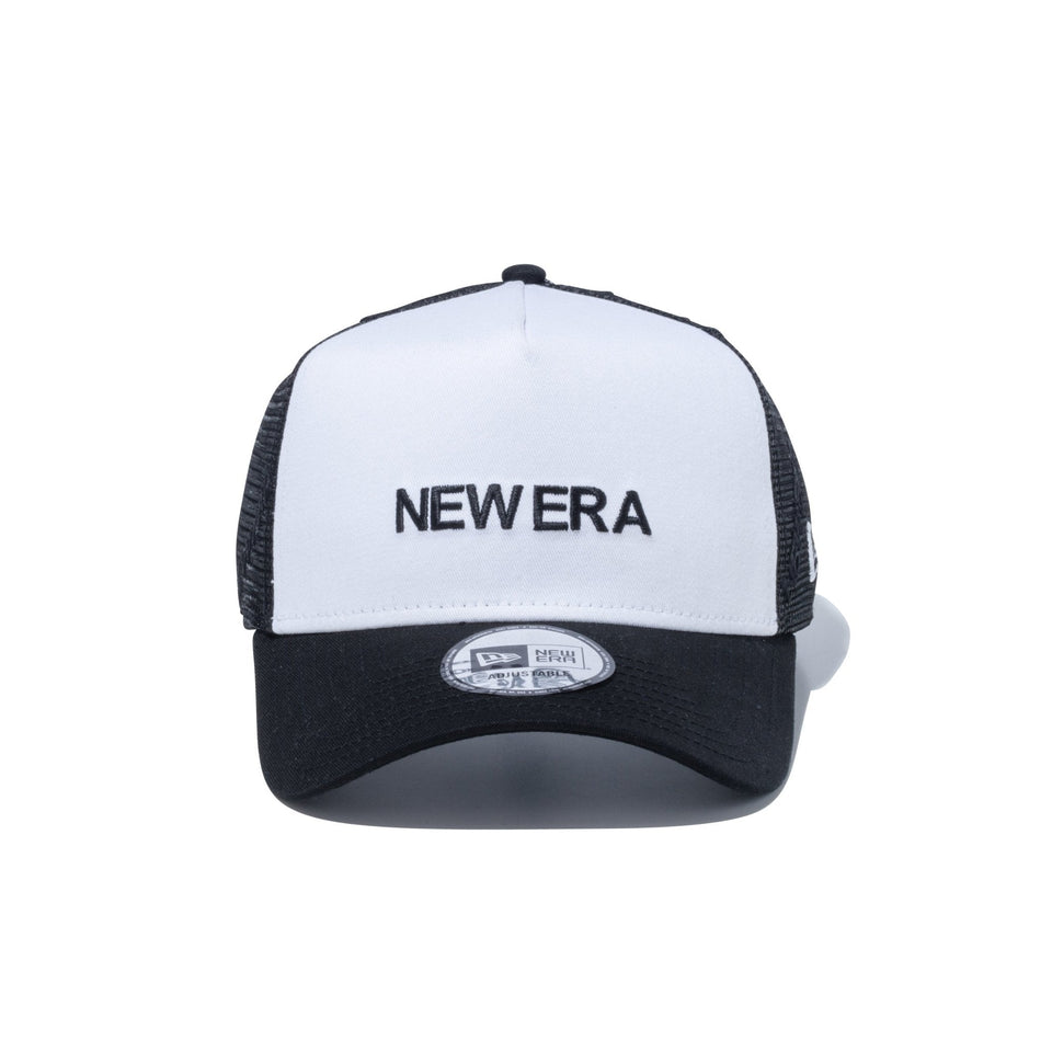 9FORTY A - Frame トラッカー Mesh Embroidery ホワイト/ブラック - 14109696 - OSFM | NEW ERA ニューエラ公式オンラインストア