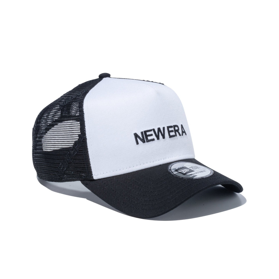 9FORTY A - Frame トラッカー Mesh Embroidery ホワイト/ブラック - 14109696 - OSFM | NEW ERA ニューエラ公式オンラインストア