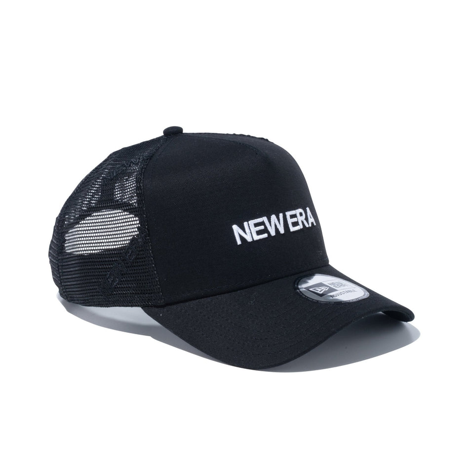 9FORTY A-Frame トラッカー Mesh Embroidery ブラック