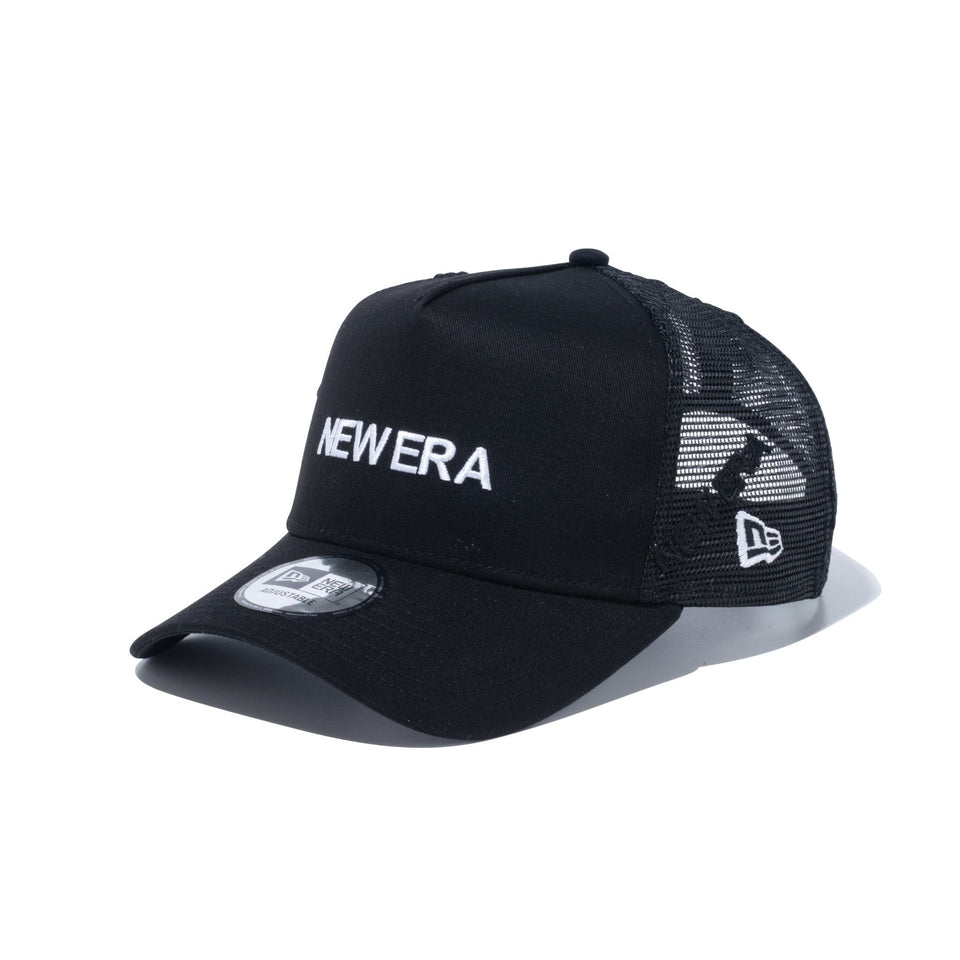 9FORTY A-Frame トラッカー Mesh Embroidery ブラック